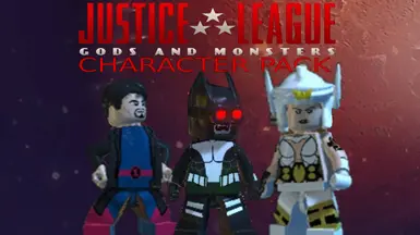 正义联盟神与怪兽包