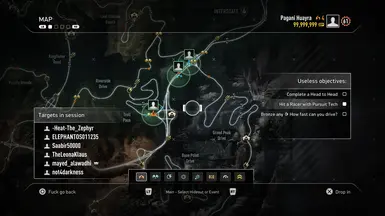 过场动画中的警察和赛车手图标