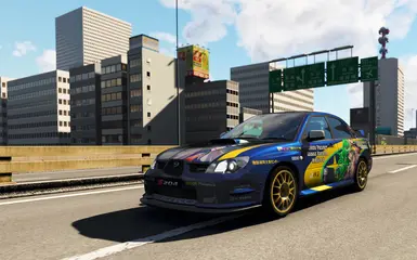 Impreza WRX STI GD s204 Skin Project 东方 高谷早苗