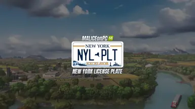 FS25 纽约车牌