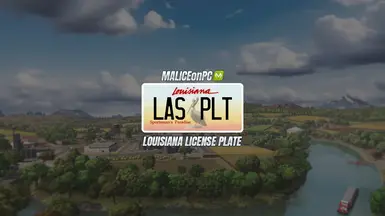 FS25路易斯安那州车牌