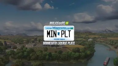 FS25明尼苏达州车牌