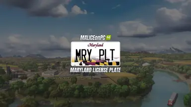 FS25马里兰州车牌