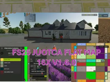FS25 JUOTCA 平面地图 16X V1.6