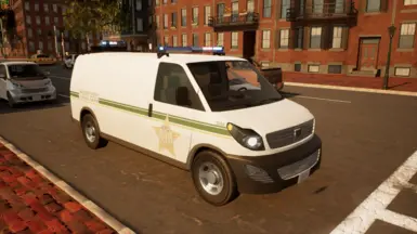 符合背景故事的富兰克林县惩教局AI囚犯运输皮肤