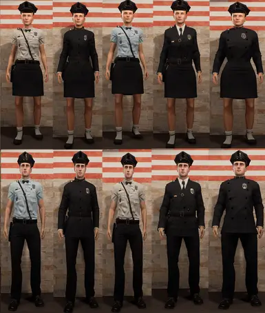 符合背景设定的1930年布莱顿警察局复古