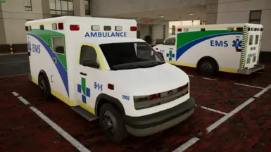 符合背景设定的布莱顿救护车皮肤（AHS）