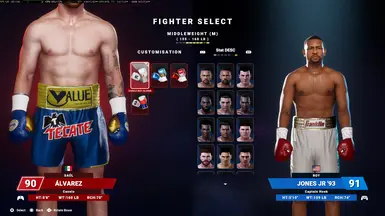 Canelo 与 GGG 1 战斗装备