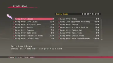 NG Plus 全等级商店存档（0付费DLC）
