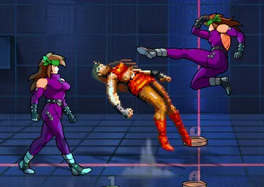 莫娜和丽莎自定义绘制的精灵