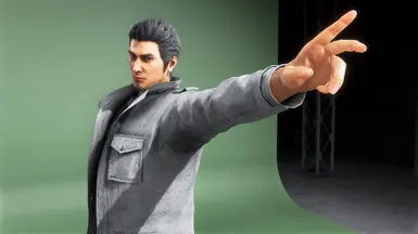 Keyneck 夹克灰色重贴图