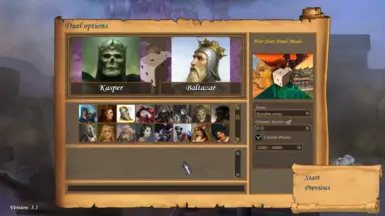 72个全新的决斗预设，包含战役英雄能力和中立生物