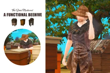 一个功能正常的蜂箱