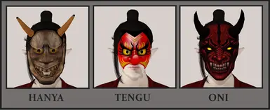 TSM恶魔面具套装