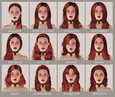 Cazy F Hairs Set 第二部分