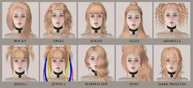 Sintiklia F 头发套装