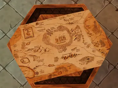 战术地图 - 卡美洛王国(梅林系列 BBC)