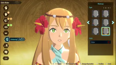 黄调修正——女性角色的浅色皮肤