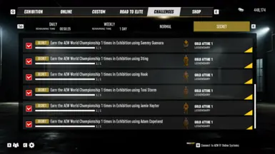 更简单的金色服装解锁