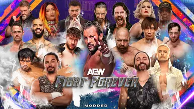 AEW战斗永恒开始画面(2025年)