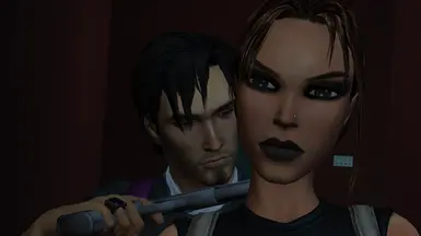 黑暗天使重制坦纳皮肤，附可选尼菲林眼色和化妆包