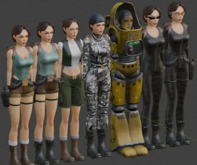 TR4-5 服装加面孔 - Nack 1996 版本