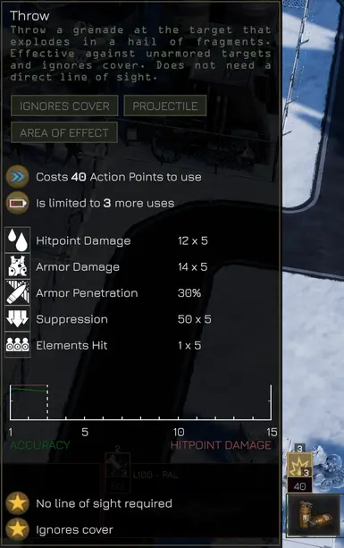 重新设计的手榴弹