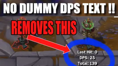 无目标假人DPS文本