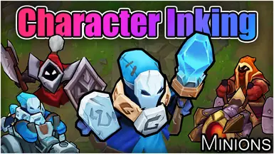 角色描线（小黄人）