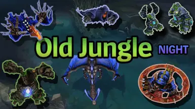 老丛林怪物（夜晚）