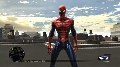 原版红色西装，带有2002年标志。