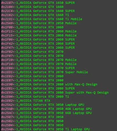 自动检测RTX和GTX显卡