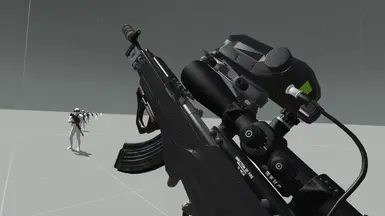 56式半自动步枪改装版，配备现代化零件