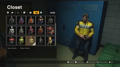 查克·格林装配默认头部