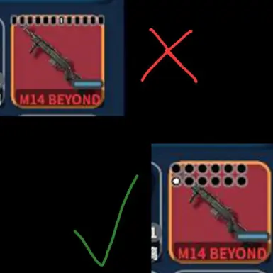 固定槽指示显示