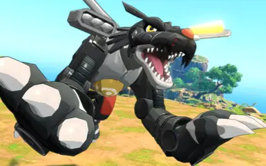 MetalGarurumon（黑色）眼睛修复