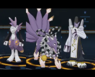 Renamon到Kuzuhamon系列——材质替换——