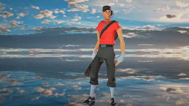 来自《军团要塞2》的侦察兵