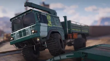 改装过的T1 Mule带吊臂