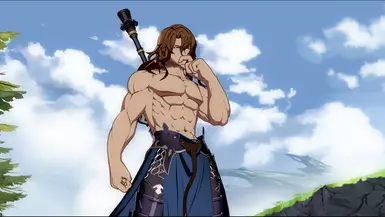 齐格弗里德赤膊上身