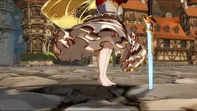 夏洛塔服装02 赤脚