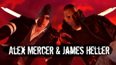 原型2中的亚历克斯·默瑟和詹姆斯·海勒