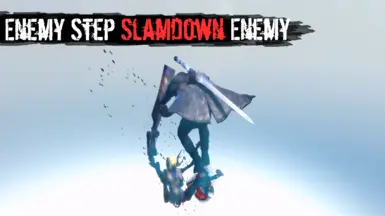 敌人踏步摔 敌人