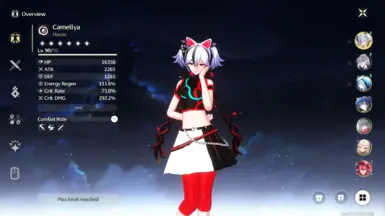 Camellya Redmagic联名皮肤