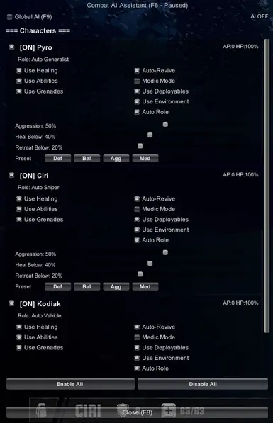 战斗人工智能助手