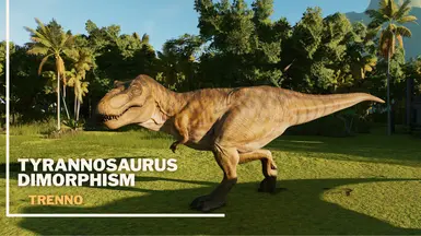 霸王龙雄性二态性（替代）