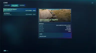 圣阿尔伯图斯侏罗纪难度存档