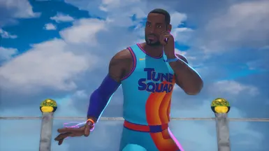 堡垒之夜卡通小队勒布朗·詹姆斯