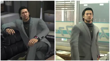 秋山的另类造型