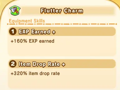 更好的技能（掉落率和磨练技能几率）